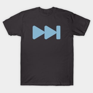 Forward button - blue T-Shirt